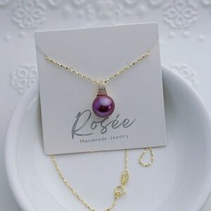 26X273 S925 Stamped High Quality Edison Freshwater Pearl Necklace 10.9mm 18”